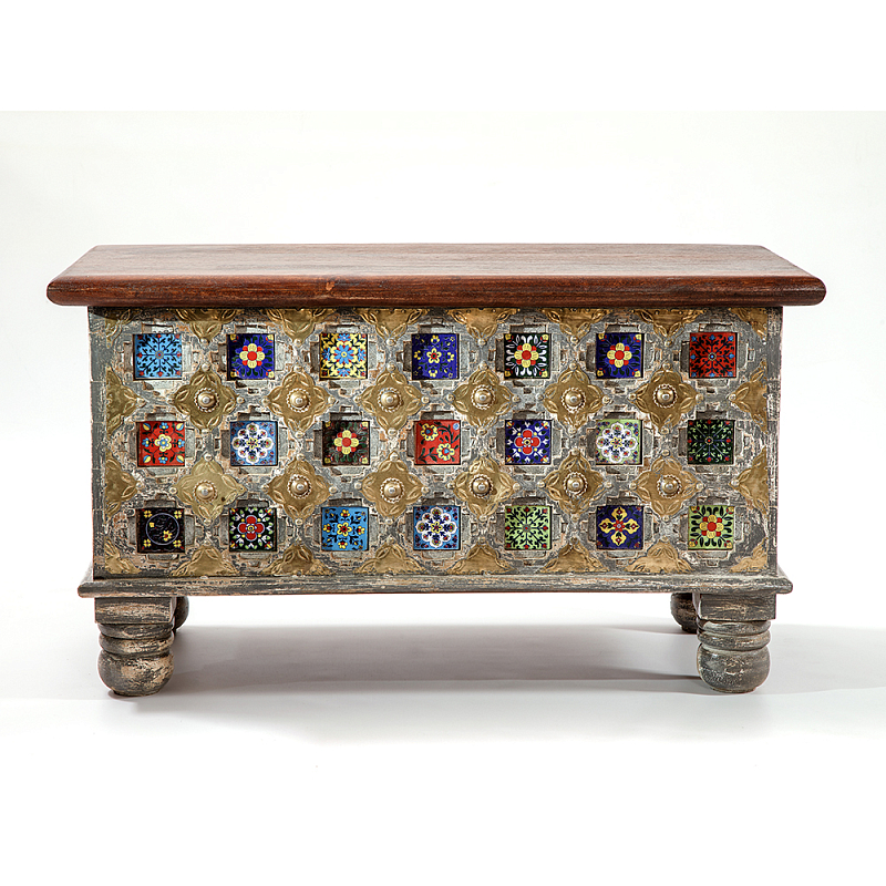 Сундук Multi-colored Inlay Мульти в Краснодаре | Loft Concept 