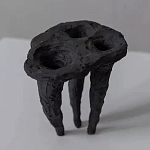 Скульптура «Чёрные дыры» варинант исполнения - 2 | Loft Concept в Краснодаре