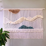 Панно-макраме «JUPITER» варинант исполнения - 1 | Loft Concept в Краснодаре