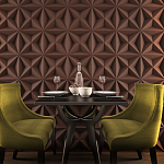 Гипсовая 3D Панель M-11 варинант исполнения - 1 | Loft Concept в Краснодаре