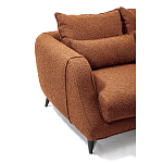 Диван в гостиную Portree Sofa Терракотовый букле варинант исполнения - 4 | Loft Concept в Краснодаре