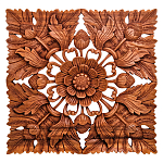 Панно из дерева квадратное Novala Panel With Trees варинант исполнения - 1 | Loft Concept в Краснодаре