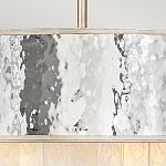 Люстра круглая с подвесками из текстурированного стекла молочного цвета Hinkley варинант исполнения - 6 | Loft Concept в Краснодаре