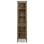 Витрина стеклянная правая 1-дверная с ящиком и 5-ю полками Harper Line варинант исполнения - 1 | Loft Concept в Краснодаре