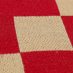 Плед хлопковый по мотивам башкирских орнаментов Ural and Siberian Patterns варинант исполнения - 4 | Loft Concept в Краснодаре