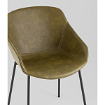 Стул Ashby экокожа зелёный варинант исполнения - 3 | Loft Concept в Краснодаре