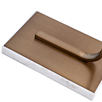 Торшер с белым тканевым абажуром на мраморном основании Cconcise варинант исполнения - 2 | Loft Concept в Краснодаре