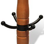 Вешалка напольная деревянная с черными металлическими крючками Noble Branches варинант исполнения - 3 | Loft Concept в Краснодаре