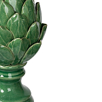 Статуэтка в виде артишока из зелёной керамики с глянцевыми лепестками Artichoke Decor  варинант исполнения - 1 | Loft Concept в Краснодаре