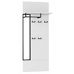 Вешалка настенная белая Strict Lines варинант исполнения - 1 | Loft Concept в Краснодаре