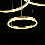 Люстра подвесная светодиодная Jewelry Ring варинант исполнения - 3 | Loft Concept в Краснодаре