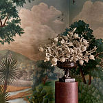 Обои ручная роспись Hill Country Scenic Special Colourway on scenic paper варинант исполнения - 4 | Loft Concept в Краснодаре