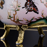 Фарфоровая чаша с бронзовыми элементами Eden Garden варинант исполнения - 7 | Loft Concept в Краснодаре