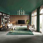 Люстра подвесная с 20-ю цилиндрическими матовыми плафонами Delta Light варинант исполнения - 5 | Loft Concept в Краснодаре