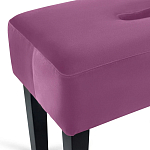 Мягкий  пуф на черных ножках Winton Pouf варинант исполнения - 18 | Loft Concept в Краснодаре