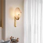 Бра с мраморным рассеивателем овальной формы Torch варинант исполнения - 1 | Loft Concept в Краснодаре