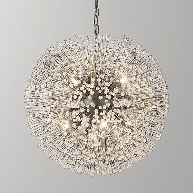 Люстра Dandelion Chandelier Серебряный в Краснодаре | Loft Concept 