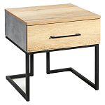 Тумба прикроватная с ящиком в стиле лофт Urban Style Space 2 варинант исполнения - 2 | Loft Concept в Краснодаре