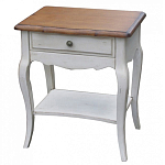 Тумба прикроватная с ящиком и открытой полкой Interiors Romance варинант исполнения - 1 | Loft Concept в Краснодаре