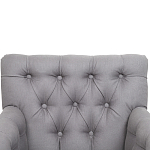 Кресло Addison Chic Armchair grey flax варинант исполнения - 4 | Loft Concept в Краснодаре