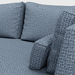 Мебельная ткань Шенилл голубой цвет 142 см T4-49 варинант исполнения - 10 | Loft Concept в Краснодаре