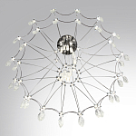 Люстра подвесная из металла с хрустальными прозрачными подвесками Quasar 81 варинант исполнения - 11 | Loft Concept в Краснодаре