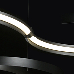 Люстра подвесная светодиодная в виде волнообразной ленты Ribbon Vortex варинант исполнения - 6 | Loft Concept в Краснодаре