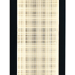 Светодиодное прямоугольное бра из металла черного цвета Lattice Lux варинант исполнения - 3 | Loft Concept в Краснодаре