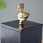 Мраморная шкатулка с бюстом из металла KELLY WEARSTLER варинант исполнения - 10 | Loft Concept в Краснодаре