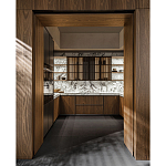 Кухонный гарнитур из массива дуба и камня Ratio Dada Engenereed варинант исполнения - 5 | Loft Concept в Краснодаре