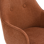 Кресло обеденное на металлических ножках Mazzi Chair варинант исполнения - 14 | Loft Concept в Краснодаре