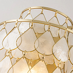 Бра с декором из натуральной морской ракушки Iridescent Light варинант исполнения - 3 | Loft Concept в Краснодаре
