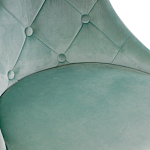 Стул в мятной велюровой обивке Ward Mint Velour Chair варинант исполнения - 5 | Loft Concept в Краснодаре
