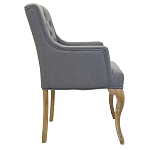 Кресло Mason Classical Armchair grey flax варинант исполнения - 1 | Loft Concept в Краснодаре