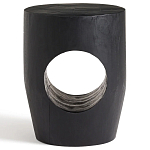 Приставной столик черного цвета AMORPHOUS варинант исполнения - 1 | Loft Concept в Краснодаре