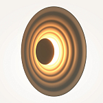 Бра круглое Soft Halo серый варинант исполнения - 3 | Loft Concept в Краснодаре