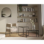 Зеркало круглое в металлической оправе Urban Style Space варинант исполнения - 1 | Loft Concept в Краснодаре