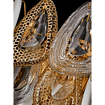 Бра с белыми и прозрачными подвесками Character Chandelier варинант исполнения - 3 | Loft Concept в Краснодаре