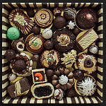 Панно "Конфетное ассорти" Chocolate Candy Assortment варинант исполнения - 1 | Loft Concept в Краснодаре