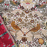 Мебельная ткань Гобелен William Morris кофейный цвет N 1114 варинант исполнения - 3 | Loft Concept в Краснодаре