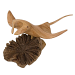 Статуэтка из дерева скат Animals of the World варинант исполнения - 3 | Loft Concept в Краснодаре