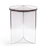 Стол журнальный круглый Acrylic Аether Smoke варинант исполнения - 2 | Loft Concept в Краснодаре