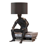 Настольная лампа с абажуром GERTY LAMP варинант исполнения - 1 | Loft Concept в Краснодаре