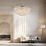 Люстра с каскадом из подвесных прозрачных элементов Attractiveness варинант исполнения - 4 | Loft Concept в Краснодаре