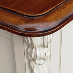 Высокий деревянный комод в стиле прованс Montmartre Provence Chest of Drawers варинант исполнения - 4 | Loft Concept в Краснодаре