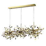 Люстра подвесная из трех частей с металлическими круглыми элементами Terzani Argent варинант исполнения - 3 | Loft Concept в Краснодаре