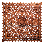 Панно из дерева квадратное Tracery Panel With Trees варинант исполнения - 1 | Loft Concept в Краснодаре