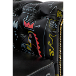 Кресло "Баския и Уорхол" Basquiat Warhol graffiti chair натуральная кожа варинант исполнения - 6 | Loft Concept в Краснодаре