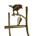 Стеллаж металлический с птичками Primavera варинант исполнения - 4 | Loft Concept в Краснодаре