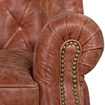 Кожаное кресло James Brown Leather Armchair варинант исполнения - 4 | Loft Concept в Краснодаре